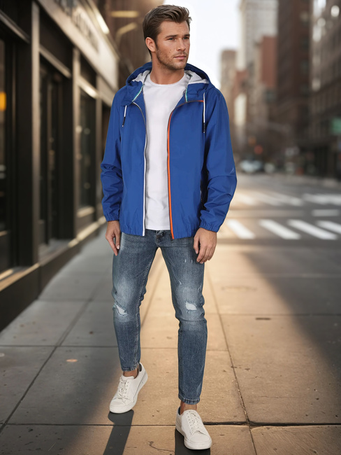 Blaue Herren Übergangsjacke Dstreet TX4699