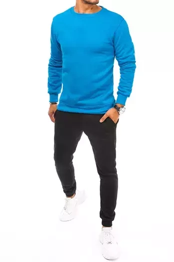 Herren Trainingsanzug-Set Farbe Blau-Schwarz DSTREET AX0636