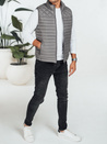 Herren Steppweste dunkelgrau Dstreet TX5079