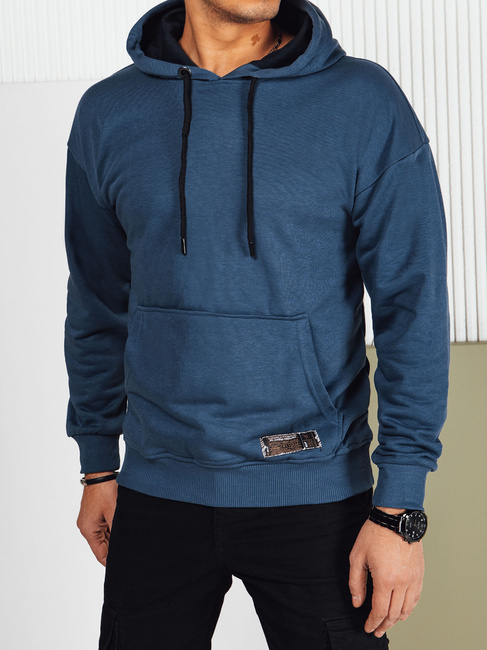 Herren Kapuzenpullover Farbe Blau DSTREET BX5695