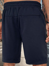 Marineblaue Herren Sweatshorts Dstreet SX2479