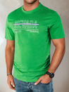 Herren T-shirt mit Aufdruck Farbe Grün DSTREET RX5438