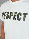 Bedrucktes Herren-T-Shirt weiß Dstreet RX5648