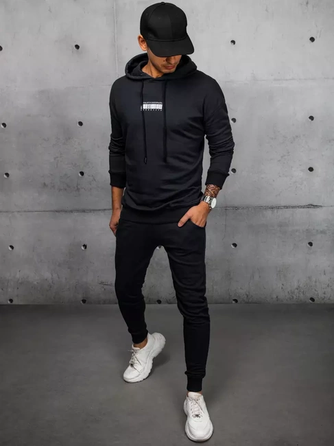 Herren Trainingsanzug-Set Farbe Schwarz DSTREET AX0685