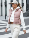 Gesteppte rosa Weste für Frauen Dstreet TY5199