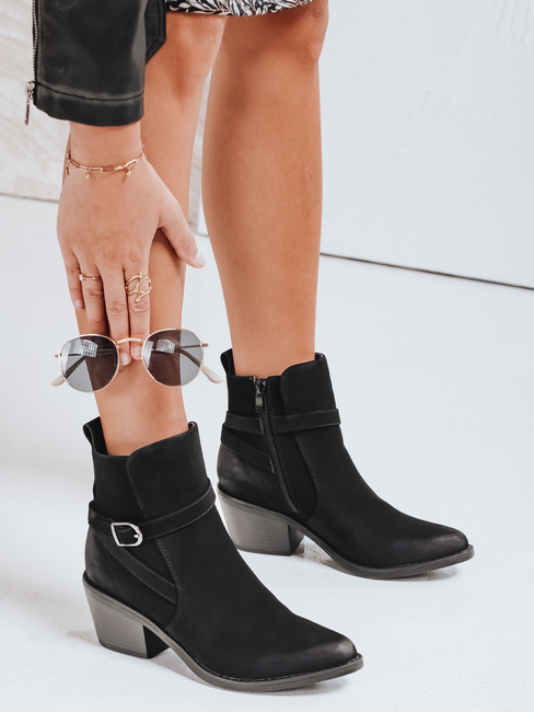 Schwarze Damenstiefel Dstreet ZY0516