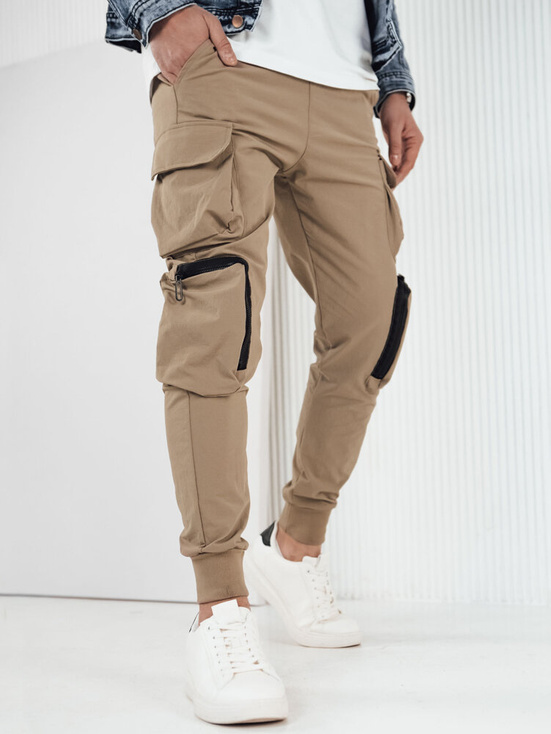 Herren Cargohosen Farbe Beige DSTREET UX4166