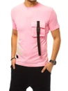 Herren Trainingsanzug Set Rosa-Schwarz Dstreet AX0367