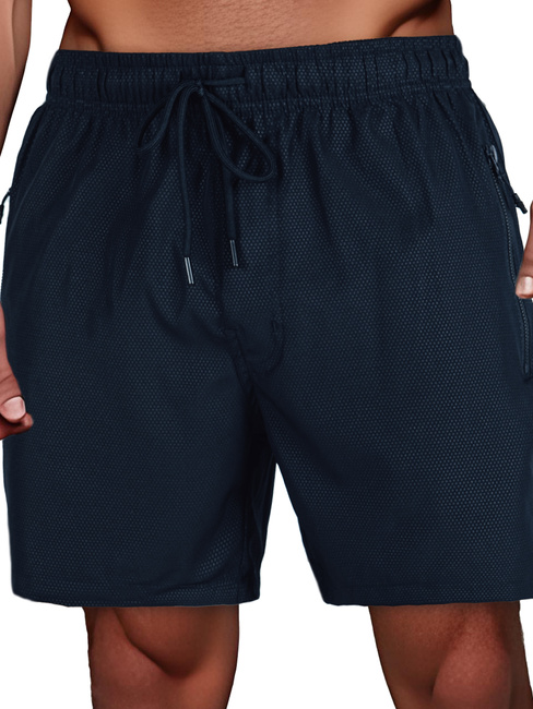 Marineblaue Shorts für Männer Dstreet SX2528