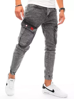 Herren Jeans Joggerhose Hellgrau Dstreet UX3255_3