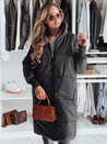 Damen Oversize-Jacke NADIA schwarz Dstreet TY2436z