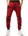 Herren Traininghose Camo Rot Dstreet UX3510