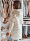 Gesteppte Damen-Übergangsjacke LIVIANA weiß Dstreet TY4808