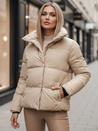 Damen Steppwinterjacke LARO hellbeige Dstreet TY4703z