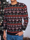 Herren Weihnachtspulli schwarz Dstreet WX2162_1