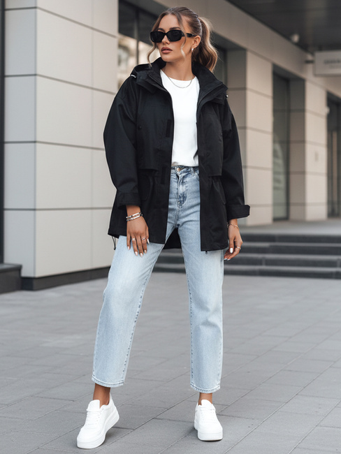 Damen Parka MINESSA Farbe Schwarz DSTREET TY4156