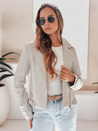 Damen Leder Ramones Jacke DARKGLORY grau Dstreet TY5216