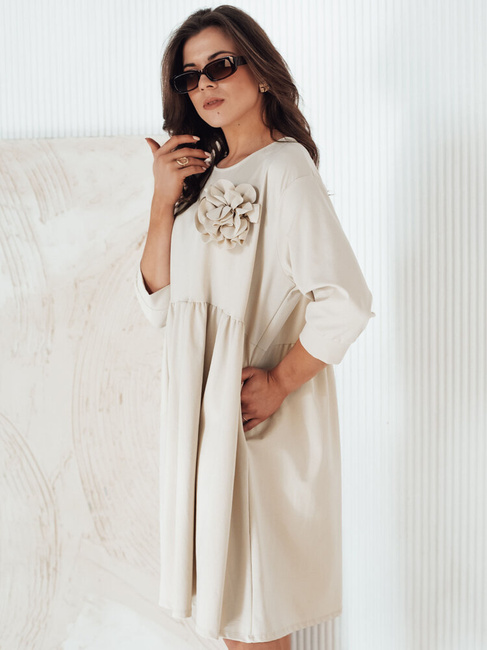 Midikleid NALERA Farbe Beige DSTREET EY2460