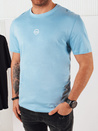 Herren T-shirt mit Aufdruck Farbe Himmelblau DSTREET RX5459