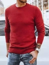 Klassischer burgunderroter Pullover für Männer Dstreet WX1933