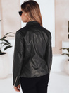 Damen Lederjacke schwarz Dstreet TY5202
