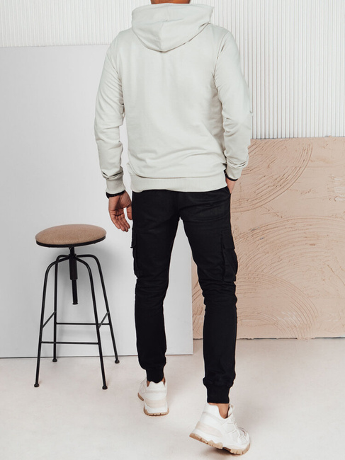 Herren Sweatshirt mit Aufdruck Farbe Grau DSTREET BX5729