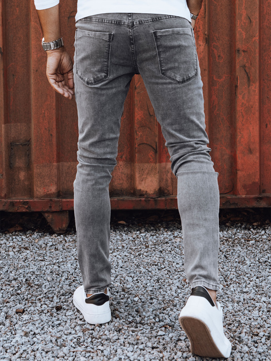 Graue Denim-Hose für Männer Dstreet UX4233