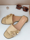 Damen Flip-Flops TEDDYLUXE beige Dstreet ZY0955