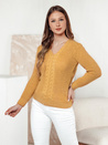 Damen-Pullover CASVINA gelb Dstreet MY2388