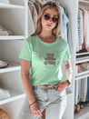 TEDDYCAP Damen Teddybär T-Shirt mint Dstreet RY2747