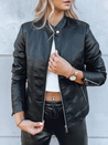 Damen Lederjacke TRENDY FUSION schwarz Dstreet TY3896