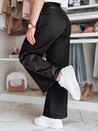 Damenhose mit weitem Bein MOBISKA schwarz Dstreet UY2621