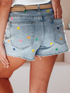 Damen Denim-Shorts STARSHINE blau Dstreet SY0463