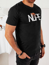 Herren T-shirt mit Aufdruck Farbe Schwarz DSTREET RX5359