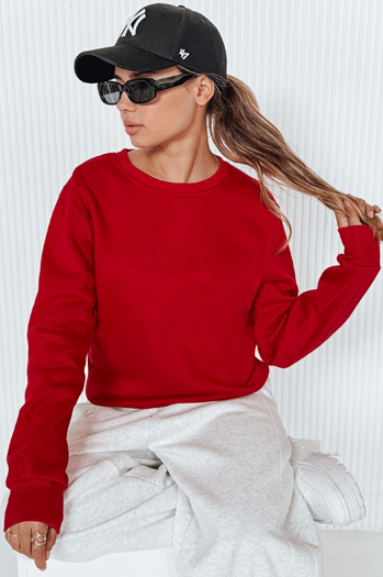 Damen Sweatshirt FASHION II Rot BY0276