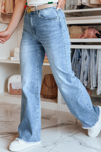 Damen Denim Baggy Hose DOGERISS blau Dstreet UY2675