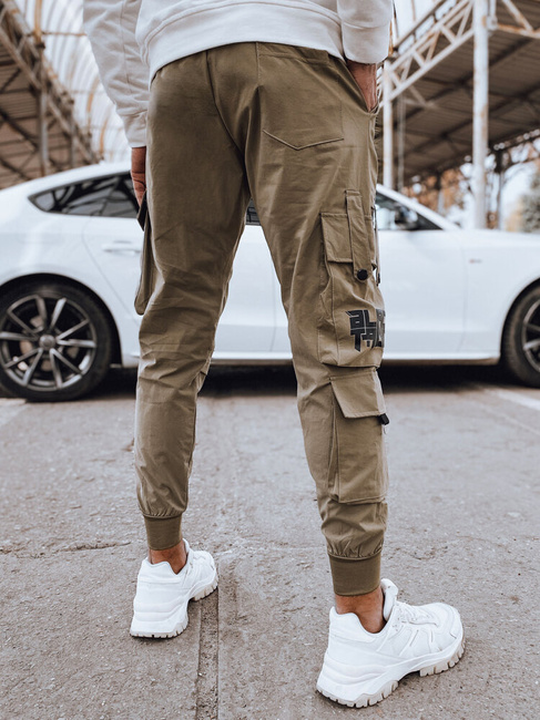 Herren Cargohosen Farbe Beige DSTREET UX4305