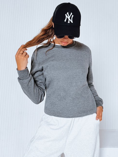 Damen Sweatshirt FASHION II Anthrazit BY0151