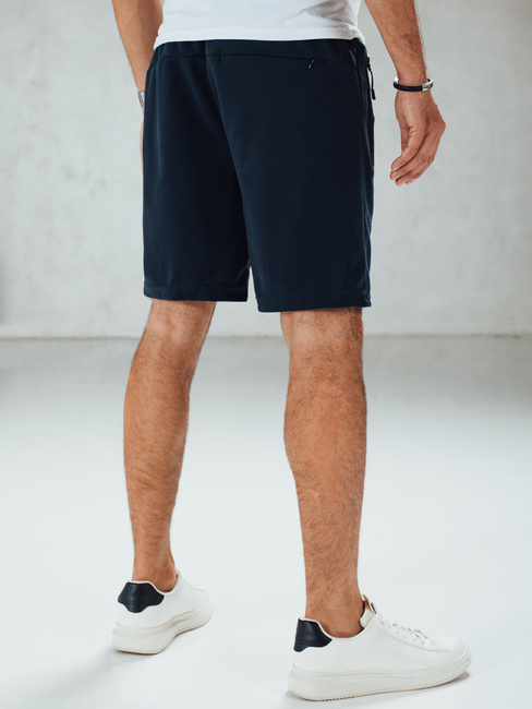 Marineblaue Herren Sweatshorts Dstreet SX2472