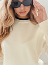 Damen Basic-Pullover DARMILA ecru Dstreet MY2506