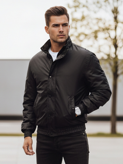 Herren Übergangsjacke Farbe Schwarz DSTREET TX4583