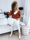 Damen Strickjacke RIGLA Farbe Camel DSTREET MY1639