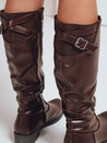 Frauen braune Stiefel Dstreet ZY1086