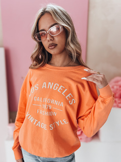 Damen Sweatshirt in Einheitsgröße KALISTYLE orange Dstreet BY1365_2