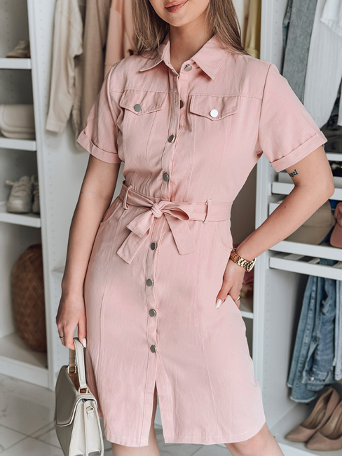 LOVE ME MIDI Midi-Hemdkleid rosa Dstreet EY2593