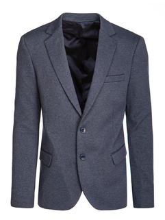 Einreihiger navyblauer Blazer für Herren Dstreet MX0627_1