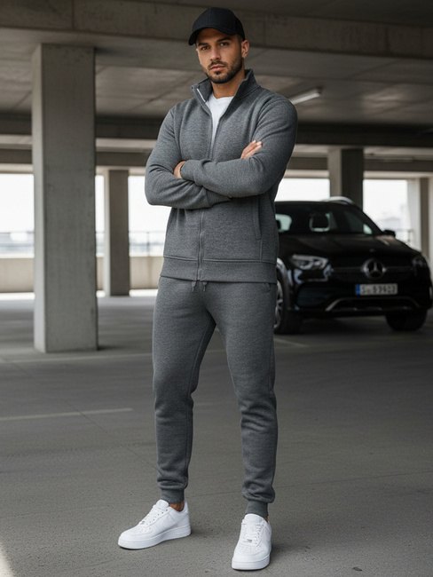 Herren Sweatshirt Anthrazit Dstreet BX4111