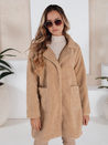Damen Teddyfell Wintermantel beige Dstreet NY0757