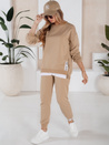 Damen Trainingsanzug Set TORONTO beige Dstreet AY0954