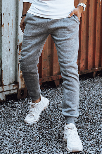 Herrenhose hellgrau Dstreet UX4430